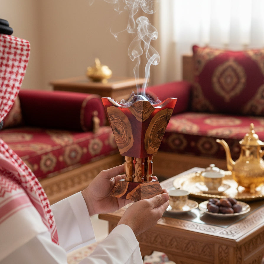 مدخن - مبخرة تقليدية (كريمي)